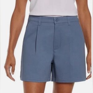 NWT Banana Republic Slate Blue Women's Pleated Shorts size 10